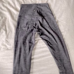 Lululemon Grey Knit Align Leggings size 4